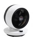 Homcom Oscillating Air Circulator Desk Fan - White