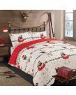 All I Want for Christmas Bedding Set - Red 