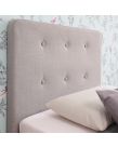 Ashbourne Upholstered Fabric Bed Frame, 5ft King - Light Grey