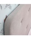 Ashbourne Upholstered Fabric Bed Frame - Light Grey
