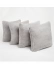 Brentfords Teddy Cushion Covers - Silver