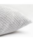 Brentfords Waffle Cushion Covers - Silver