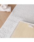 Brentfords Microfibre Noodle Bath Mat - White