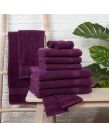 Brentfords Towel Bale 12 Piece - Purple