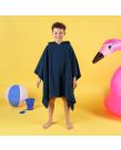 Brentfords Kids Poncho Towel, Navy - One Size