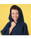 Brentfords Kids Poncho Towel, Navy - One Size