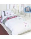 Tobias Baker Personalised Butterfly Duvet Cover Pillow Case Bedding Set - Caitlin, Single