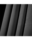 Pencil Pleat Thermal Blackout Curtains - Charcoal