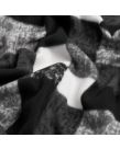 Dreamscene Tartan Check Fleece Throw, Black - 120 x 150cm