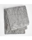 Dreamscene Chunky Knit Sherpa Throw, Grey - 150 x 180cm