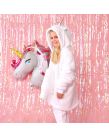 Dreamscene Unicorn Hoodie Blanket, Kids - White