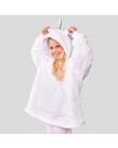 Dreamscene Unicorn Hoodie Blanket, Kids - White