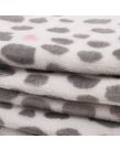 Dreamscene Dalmatian Spots Print Supersoft Throw, 150 x 200cm - Blush
