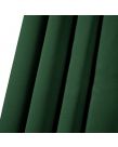 Dreamscene Eyelet Blackout Curtains, Forest Green - 117 x 137cm (46" x 54")