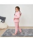 Dreamscene Kids Sherpa Fleece Pyjama Set - Blush