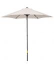 Outsunny Patio Parasol Umbrella, Cream - 1.96m