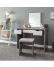Elizabeth Dressing Table Set - Grey/White