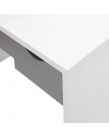 Elizabeth Dressing Table Set - White/Grey