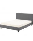 Faux Leather Bed in a Box - Grey