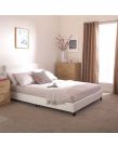 Faux Leather Bed in a Box - White