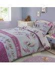 Dreamscene Flying Unicorn Duvet Cover with Pillowcase Reversible Kids Girl Fairy Bedding Set, Pink Blue White - Double