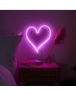 Glow Heart Neon Light - Pink