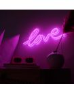 Glow Love Neon Light - Pink