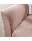 Genoa Window Fabric Seat - Blush Pink