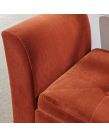 Genoa Window Fabric Seat - Russet