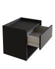Harmony Pair Of Wall Mounted Bedside Tables - Anthracite