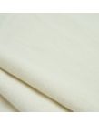 Highams Acrylic Plain Fleece Throw, Cream - 150 x 200cm