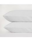 Highams 2 Pack Cotton Housewife Pillowcases - White