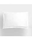 Highams 2 Pack Polycotton Oxford Pillowcases - White