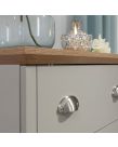 Kendal 3 Drawer Chest of Drawers - Grey