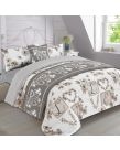 Millie Bed In A Bag Duvet Double Set - Taupe