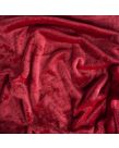 Luxury Faux Fur Mink Fleece Single Throw - Red