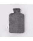 OHS Teddy Hot Water Bottle - Charcoal