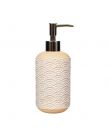 Sass & Belle Japandi Seigaha Wave Pattern Soap Dispenser - Cream