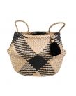 Sass & Belle Tribal Tassel Basket - Black