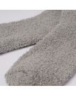 OHS Fluffy Fleece Socks, Charcoal- One Size