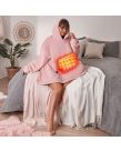 OHS Electric Heated Oversized Hoodie Blanket - Blush