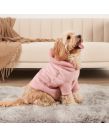 OHS Dog Hoodie Blanket, Blush 