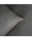 OHS 300 Thread Count 100% Cotton Duvet Cover Set - Dark Grey