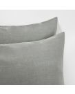 OHS 300 Thread Count 2 Pack 100% Cotton Housewife Pillowcases - Light Grey