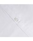 OHS 600 Thread Count Cotton Rich Duvet Cover Set - White