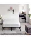 Metal Platform Bed Frame, 4ft Small Double - Black