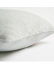 Sienna Faux Fur Cushion Covers - Silver