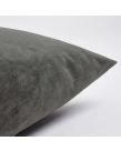 Sienna Matte Velvet Cushion Covers - Charcoal