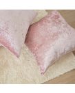 Sienna Crushed Velvet Cushion Covers - Blush