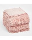 Sienna Fluffy Weighted Blanket - Blush